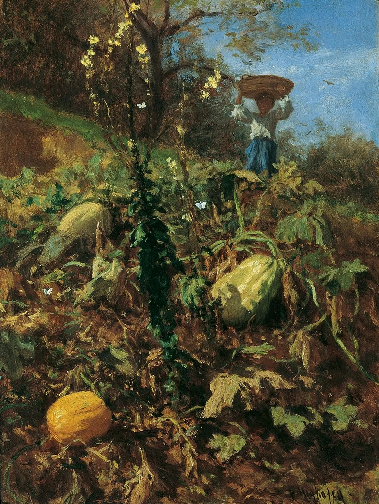 Il campo di zucche - Österreichische Galerie Belvedere, Vienna